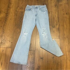 Levi's Light Blue Flare Jeans